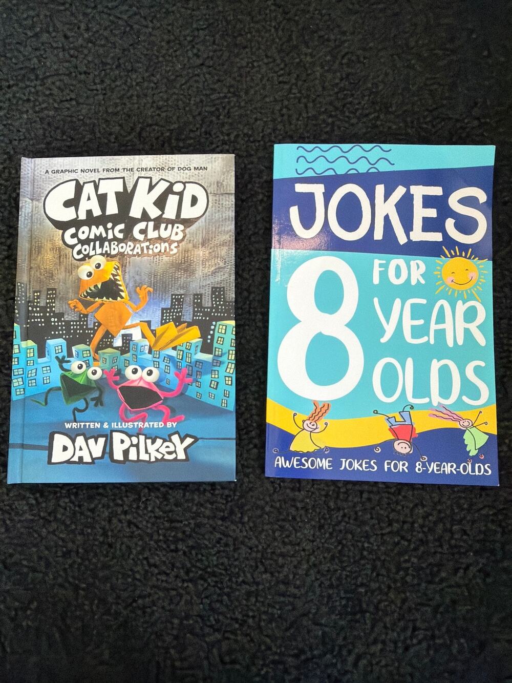Cat Kid Comic Club Book & Joke Book Set Fiction Kids Books Summer Reading